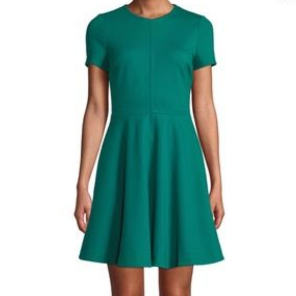 DVF Cap Sleeve Skater Dress - Picture 2 of 6